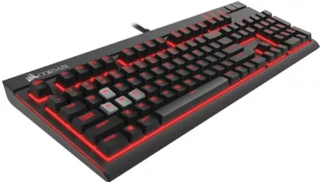 In depth view: Corsair Gaming Strafe Cherry MX RED