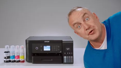 Comedy legend Jimeoin fronts Epson advertising campaign in NZ and Australia