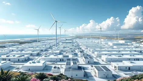 Sines portugal coastal data center wind solar renewable power